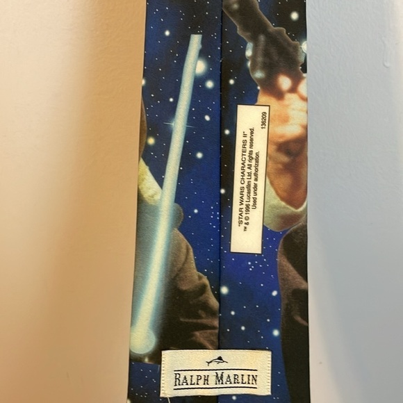Star Wars Ralph Marlin Vintage 1996 Star Wars Characters II Necktie Tie - Picture 16 of 16